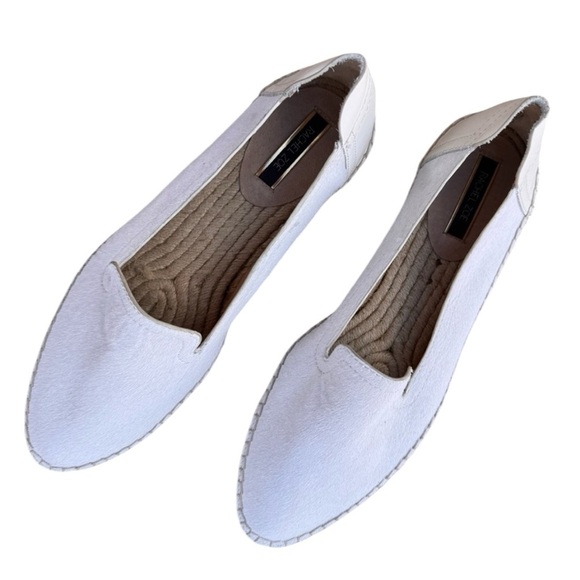 Rachel Zoe Women's Cream Hide Loafers - Picture 1 of 6